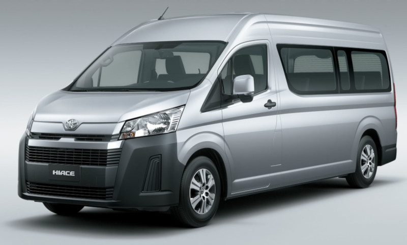 Toyota Hiace Left Hand Drive body color: White