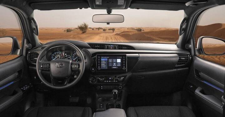 New Toyota Hilux Adventure GR Sport Left Hand Drive Picture: Cockpit View Image