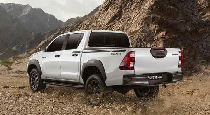 New Toyota Hilux Adventure GR Sport Left Hand Drive Picture: Back View Image