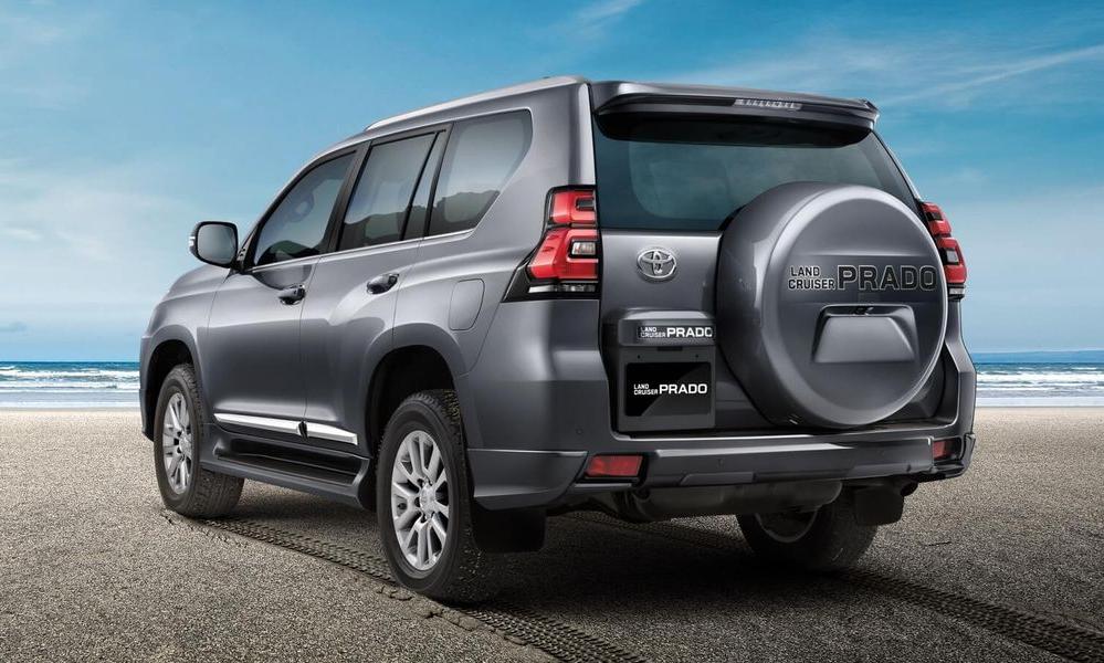 New Toyota Land Cruiser Prado Left Hand Drive photo: Rear view image