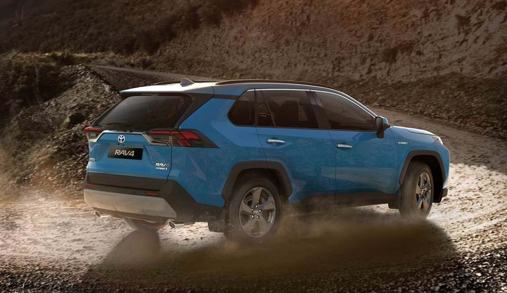 New Toyota Rav4 Hybrid Left Hand Drive photo: Back view image