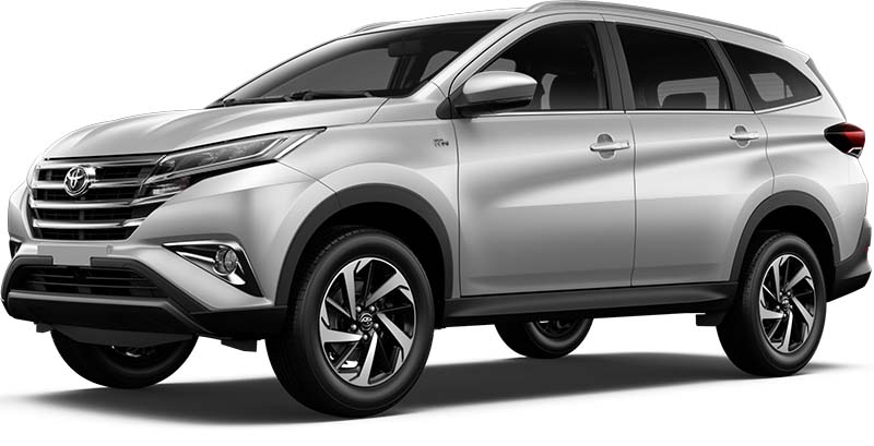 Toyota Rush Left Hand Drive body color: Silver Mica Metallic