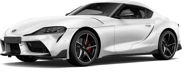 Toyota GR Supra Left Hand Drive body color: White Metallic