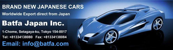 Japanese new car exporters in Japan