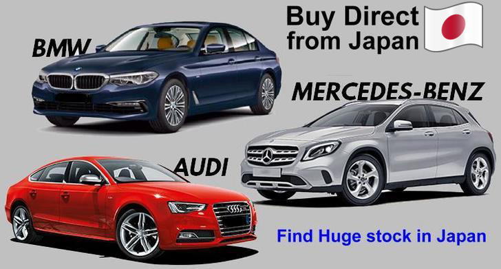 European cars for sale in Japan
