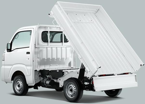 New Daihatsu Hijet Low Dump Truck: Back view image