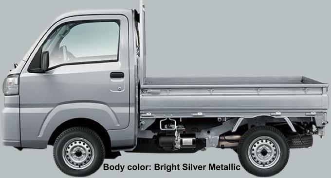 New Daihatsu Hijet Low Dump Truck body color: Bright Silver Metallic