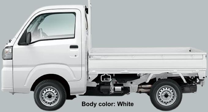 New Daihatsu Hijet Low Dump Truck body color: White