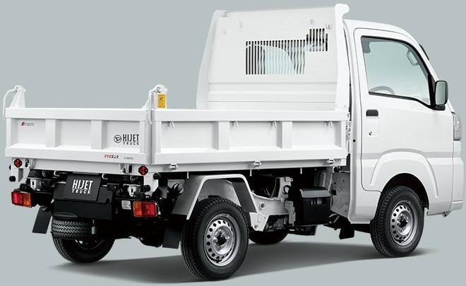 New Daihatsu Hijet Mulitipurpose Dump Truck: Rear view image