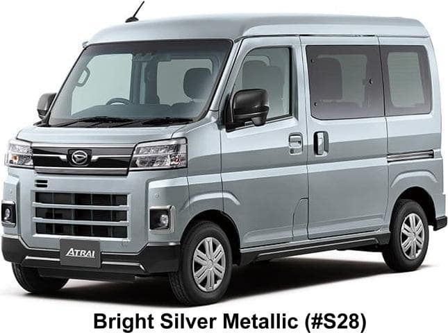 New Daihatsu Atrai body color: BRIGHT SILVER METALLIC (Color No. S28)