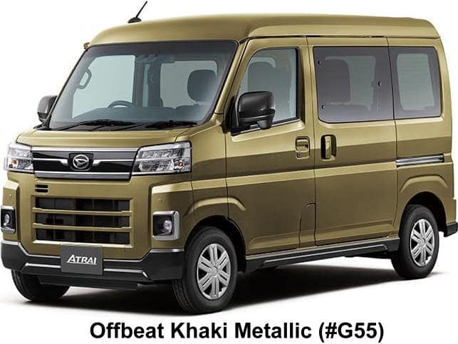 New Daihatsu Atrai body color: OFFBEAT KHAKI METALLIC (Color No. G55)