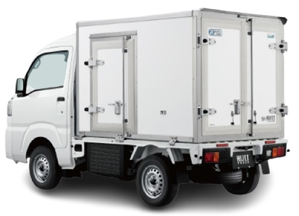 New Daihatsu Hijet Freezer Truck photo: Rear view