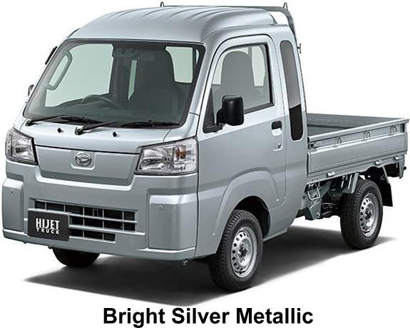 New Daihatsu Hijet Jumbo Truck body color: Bright Silver Metallic