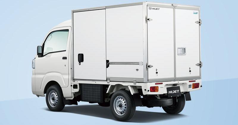 New Daihatsu Hijet Refrigerator Truck photo: Back view