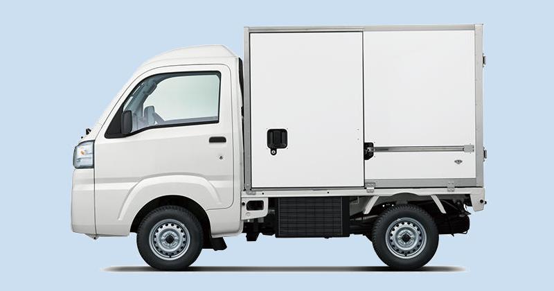 New Daihatsu Hijet Refrigerator Truck photo: Side view closed