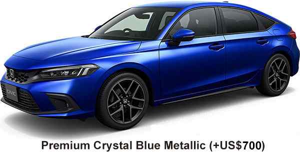 Honda Civic Color: Premium Crystal Blue Metallic