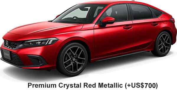 Honda Civic Color: Premium Crystal Red Metallic