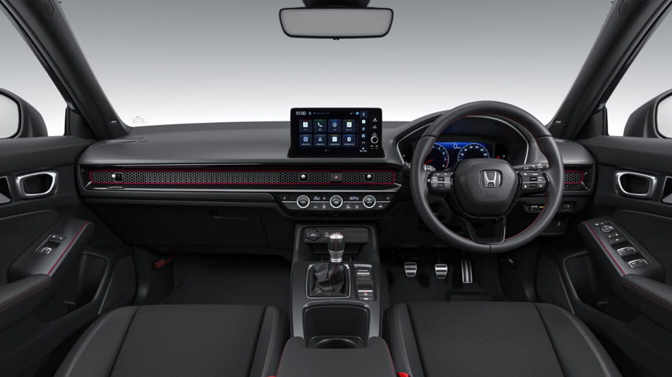 New Honda Civic RS photo: Cockpit view image (Driver Seat picture)