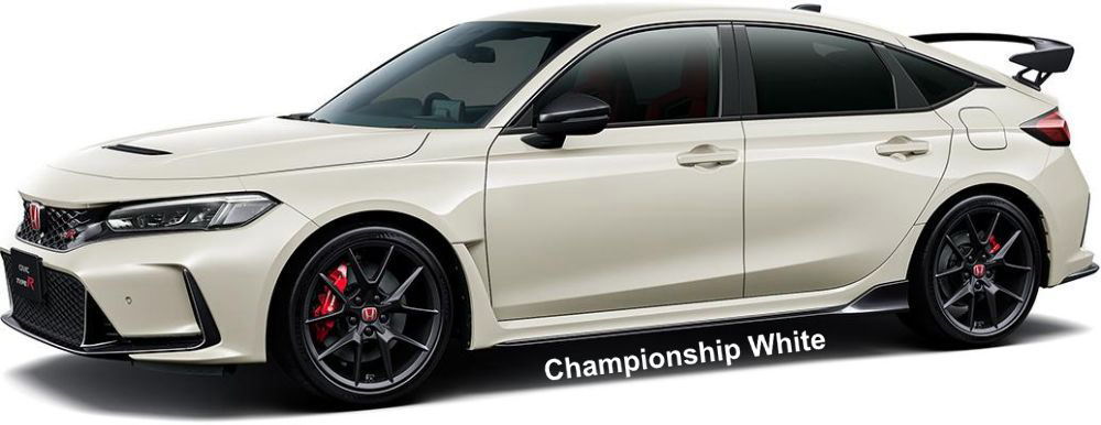 New Honda Civic Type R body color: CHAMPIONSHIP WHITE