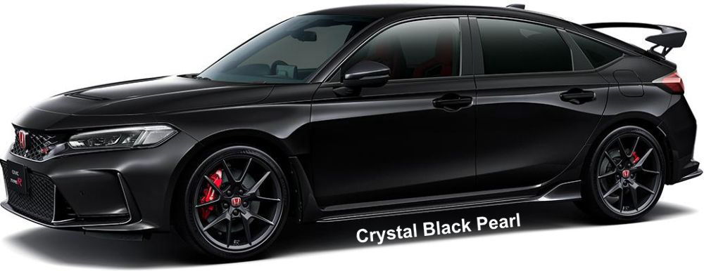 New Honda Civic Type R body color: CRYSTAL BLACK PEARL