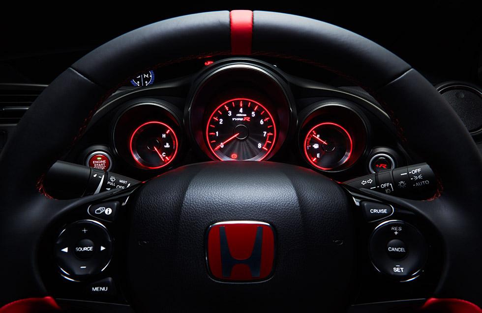 New Honda Civic Type R photo: Meter view
