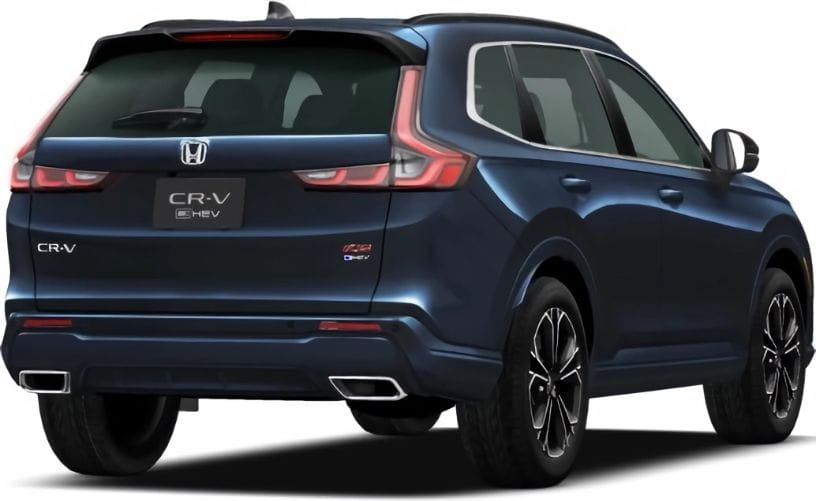 New Honda CRV e-HEV RS photo: Back view image (Rear picture)