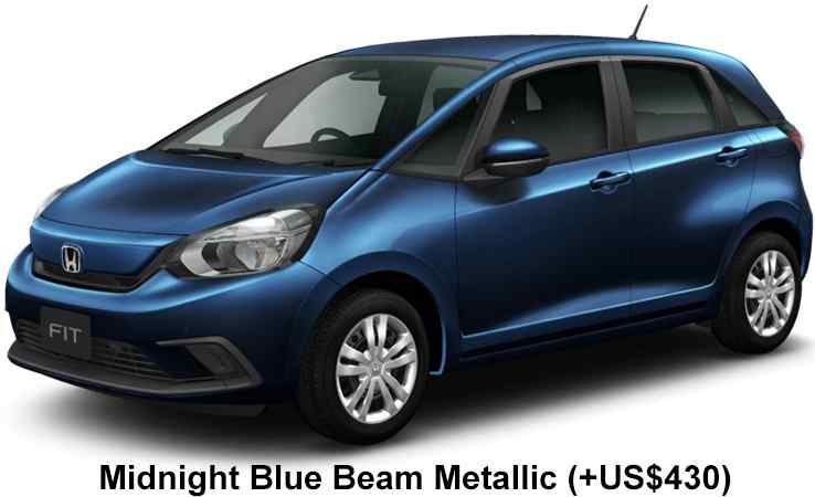 Honda Fit ehev Color: Midnight Blue Beam Metallic 2