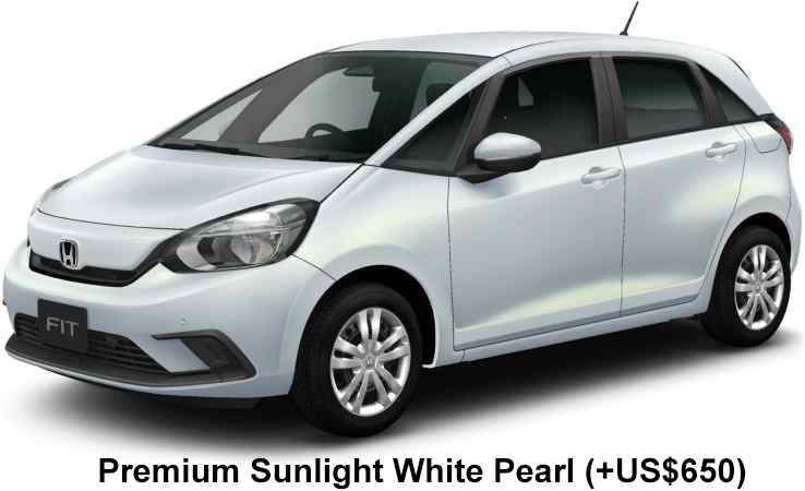 Honda Fit ehev Color: Premium Sunlight White Pearl 1