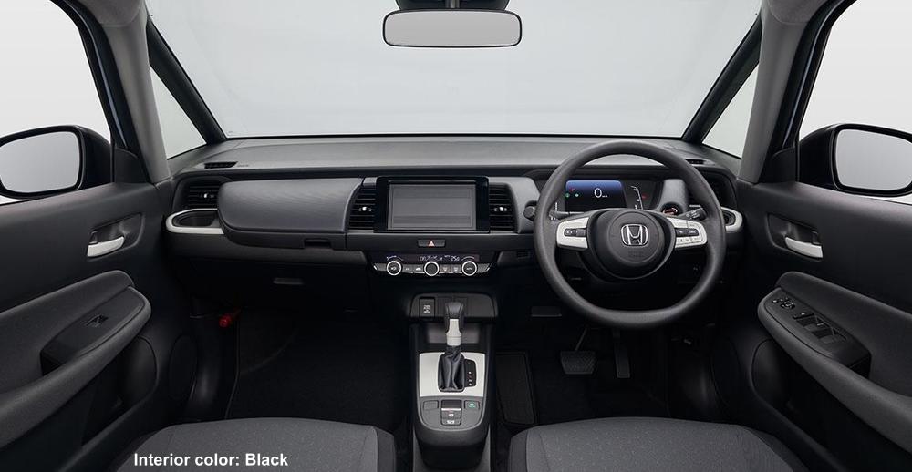 New Honda Fit Hybrid photo: Cockpit view image (Black)