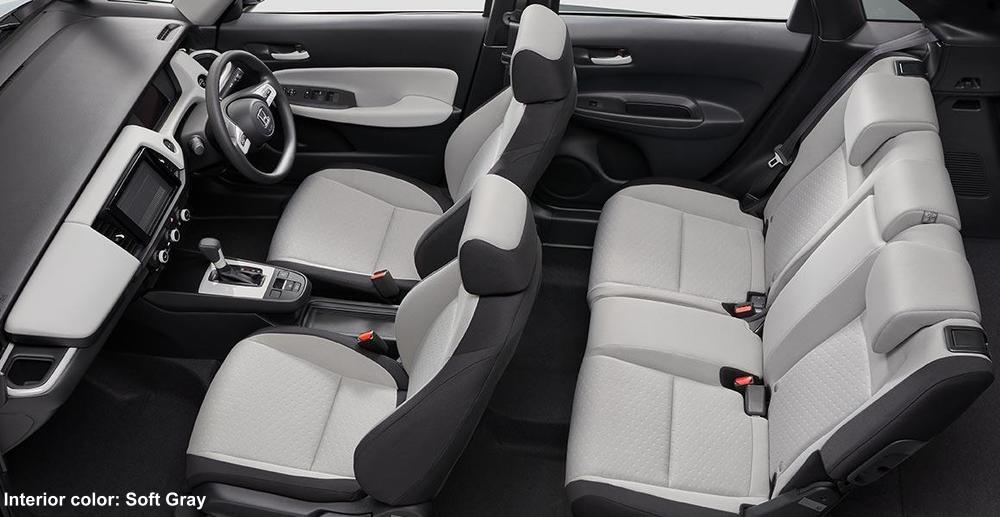 New Honda Fit Hybrid photo: Interior view image (Soft Gray)