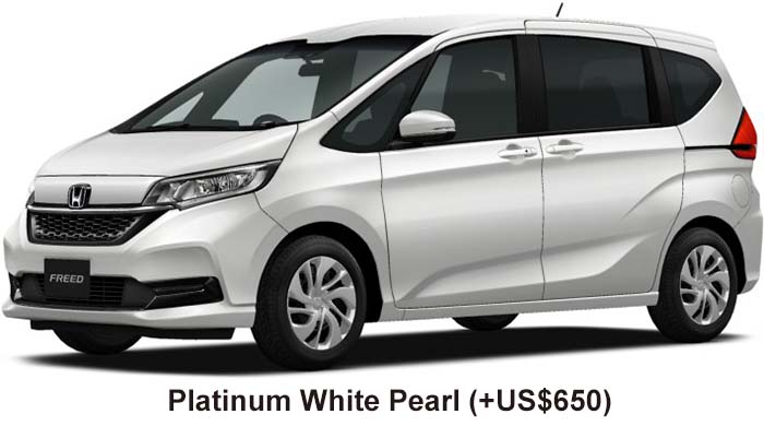 Honda Freed Color: Platinium White Pearl