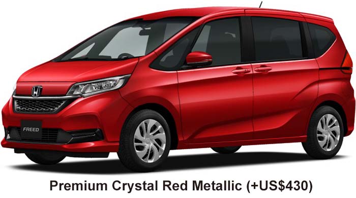 Honda Freed Color: Premium Crystal Red Metallic