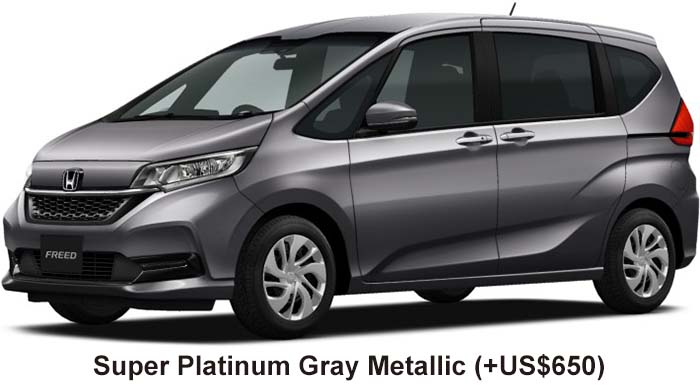 Honda Freed Color: Super Platinium Gray Metallic