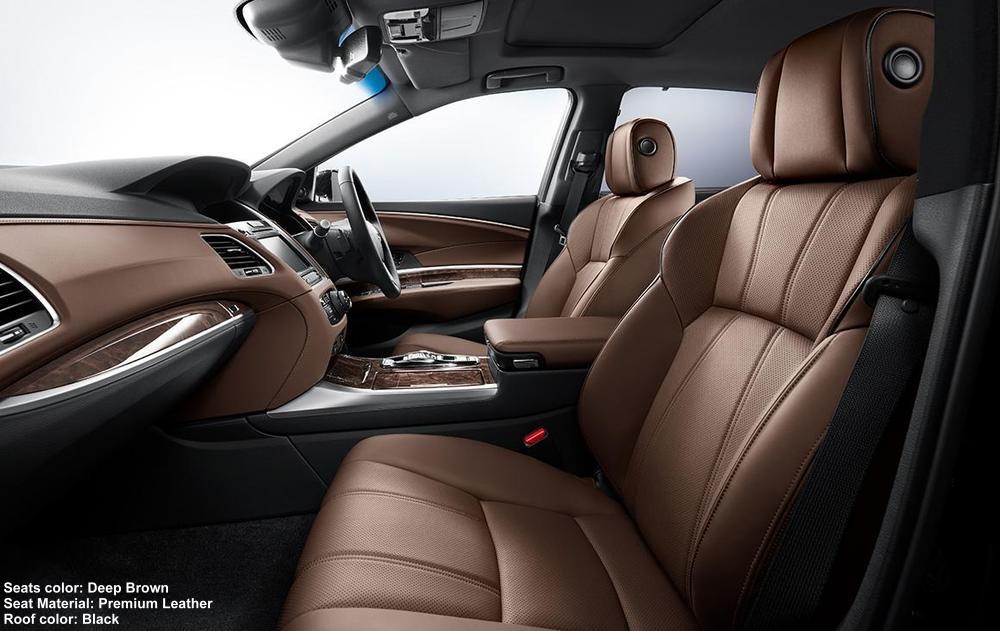 New Honda Legend interior color: Deep Brown