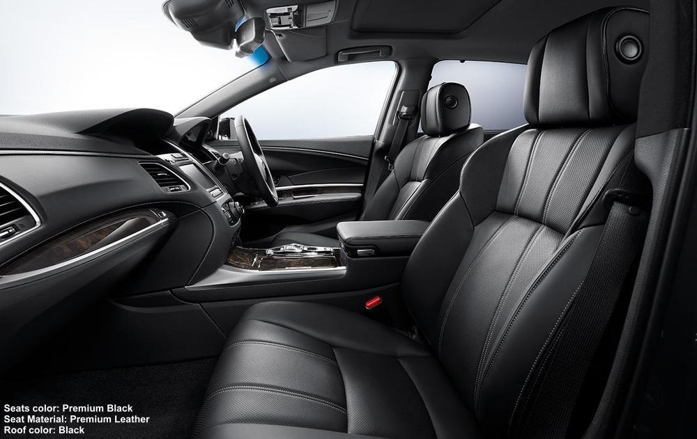 New Honda Legend interior color: Premium Black