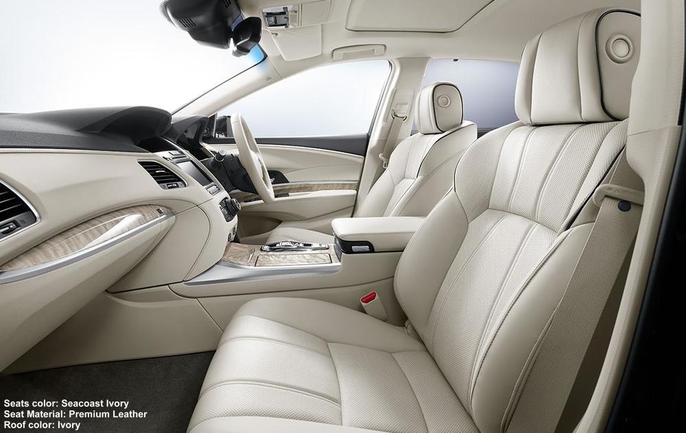 New Honda Legend interior color: Seacoast Ivory