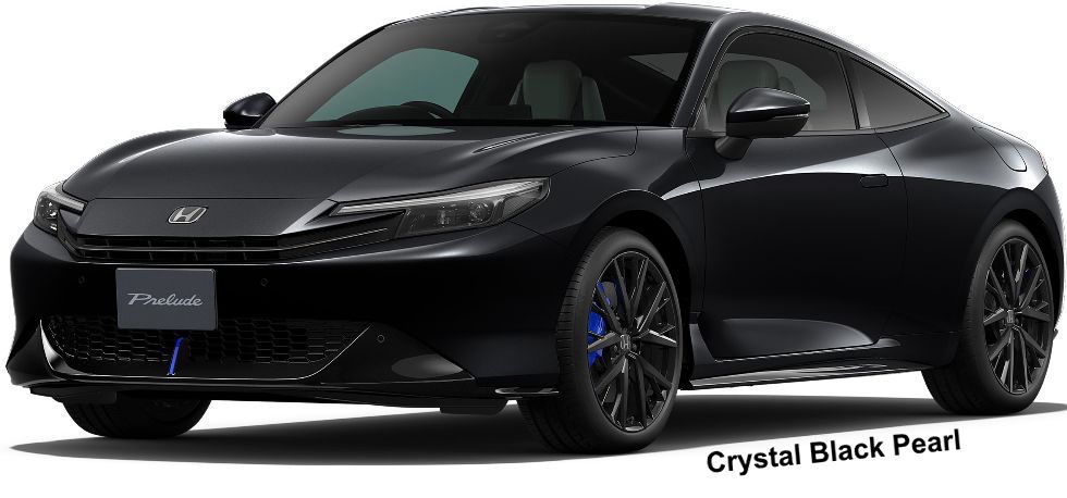 New Honda Prelude e-HEV RS body color: Crystal Black Pearl