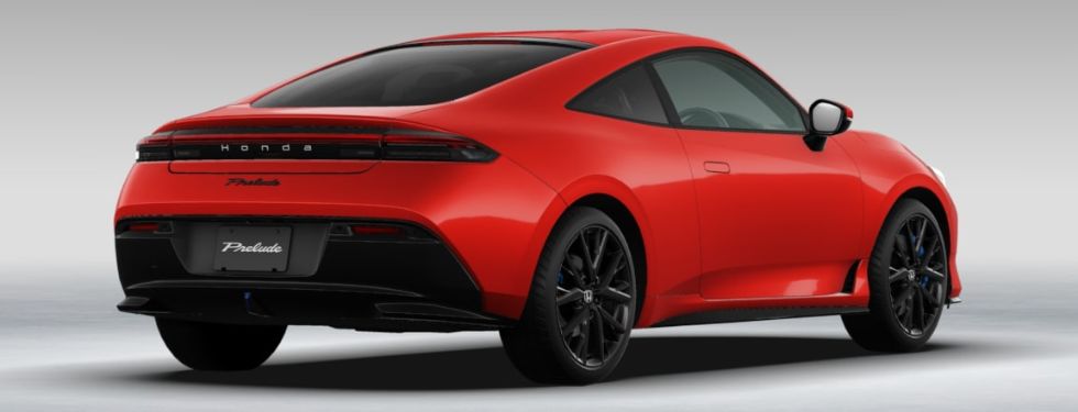 New Honda Prelude e-HEV RS photo: Back view image picture