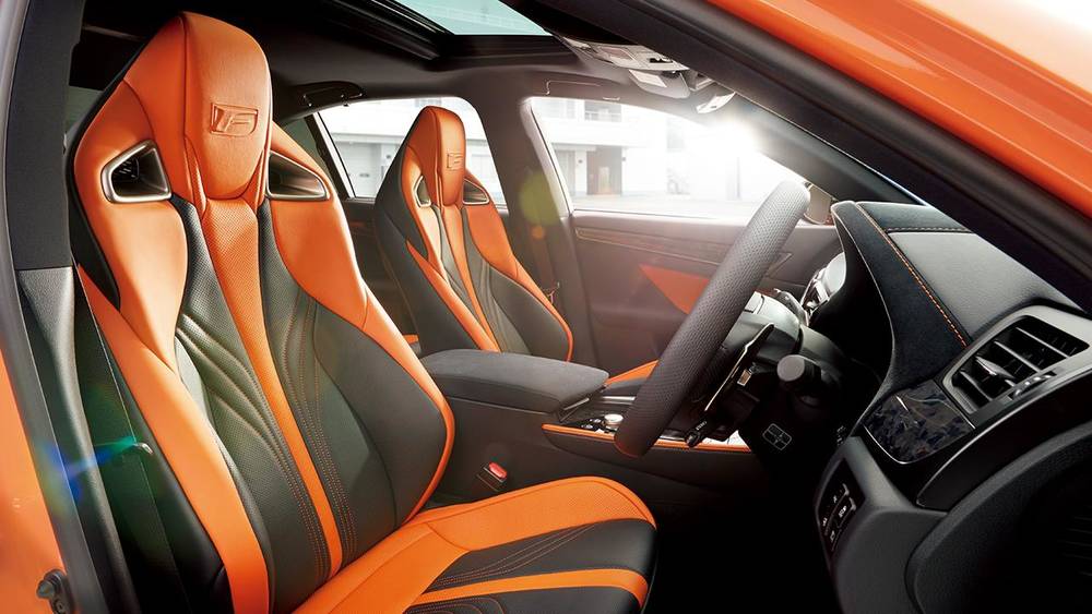 New Lexus GS F photo: Front Seat view