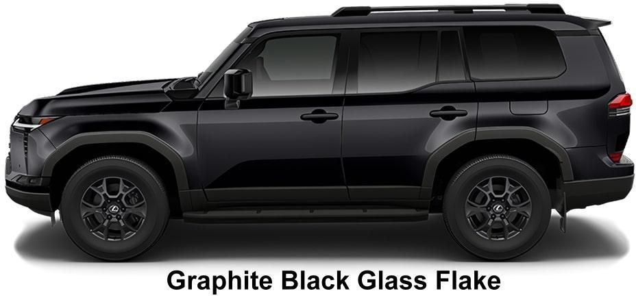 New Lexus GX550 Overtrail+ body color: Graphite Black Glass Flake