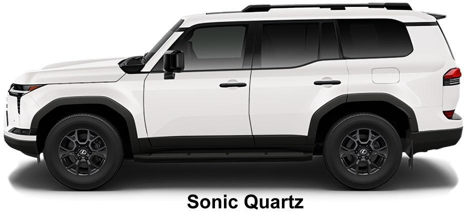 New Lexus GX550 Overtrail+ body color: Sonic Quartz
