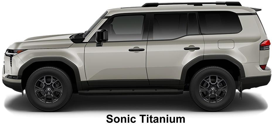 New Lexus GX550 Overtrail+ body color: Sonic Titanium