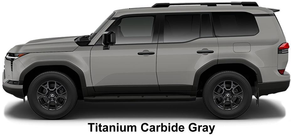 New Lexus GX550 Overtrail+ body color: Titanium Carbide Gray