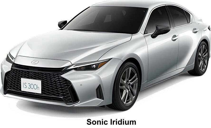 Lexus IS300h body color: Sonic Iridium