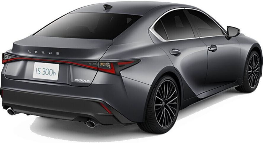 Lexus IS300h Version-L photo: Rear view image (back picture)