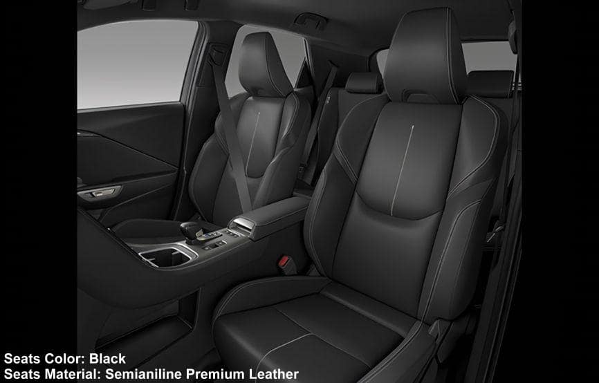 New Lexus LBX photo: Interior view image (Black)