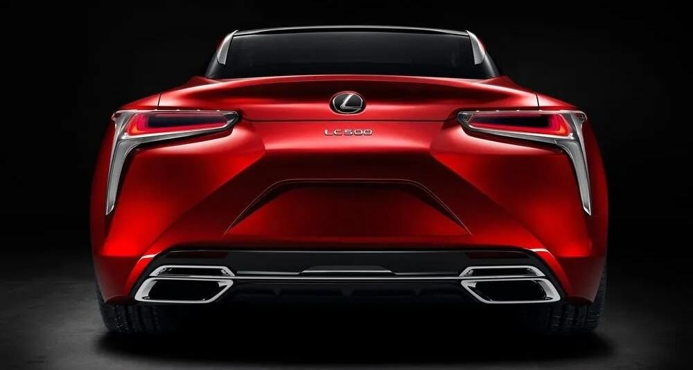 New Lexus LC500 photo: Rear view image