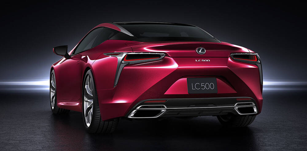 New Lexus LC500 photo: Rear view image 2