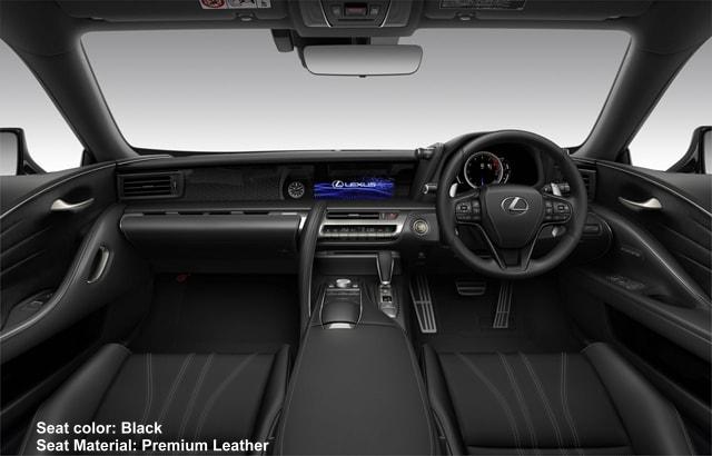 New Lexus LC500 Cockpit photo: BLACK
