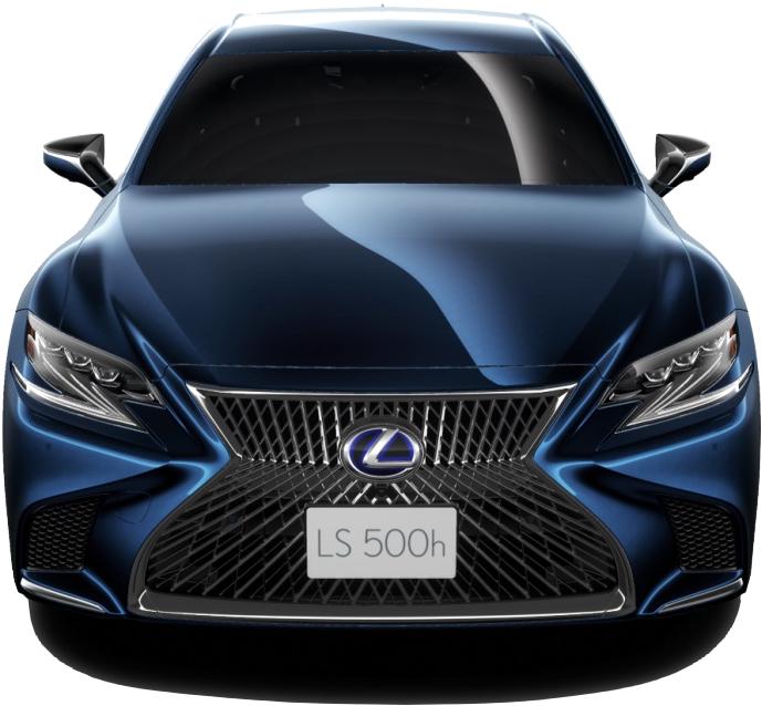 New Lexus LS500h picture: Front view-2